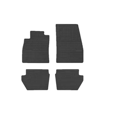 Set covorase auto din cauciuc Ford Fiesta Mk 8 2017- prezent, presuri FROGUM, Negru
