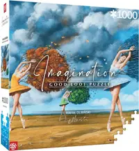 Puzzle Good Loot din 1000 de piese - Forma de culoare verde