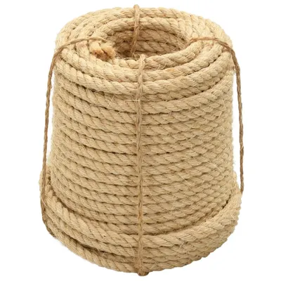 vidaXL Frânghie, 50 m, 12 mm, sisal 100%