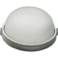 Lampa BAT Grila Rotunda E27 100W Alb