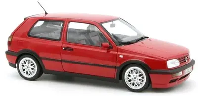 Model de colecție NOREV Modern: Mașini - VW Golf GTI (1996) (Flash Red) (Reprod23)