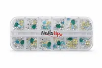 Decor Unghii NailsUp Mix Set Nail Art Green