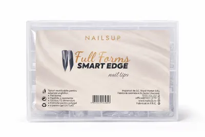Tipsuri Reutilizabile NAILSUP Full Forms Smart Edge, 120 buc