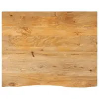 Gossi blat de masa contur organic 90x80x2,5 cm lemn masiv de mango