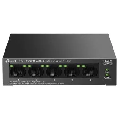 Tp-Link Ls105lp 9 Port 10/100 Switch Poe