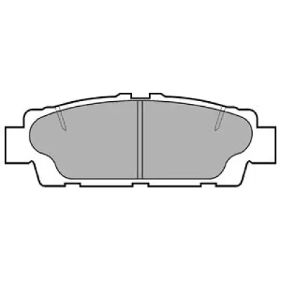 Set placute frana, frana disc DELPHI LP937
