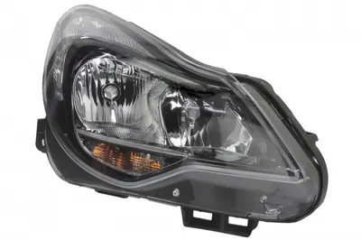 Far Dreapta (H1 H7 PY24W W21, electric, cu motor, culoare insert: negru, culoare semnalizator: alb) potrivit OPEL CORSA D, CORSA D HATCHBACK