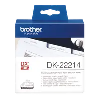 Banda continua Brother DK22214 etichete hartie, 12mm, 30.48m