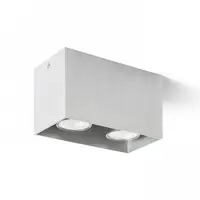 AGATE II Plafoniera mat alb 230V GU10 2x35W