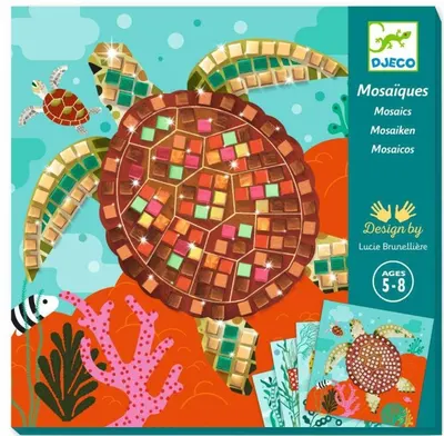Set de joacă Djeco - Mozaic, animale din Caraibe