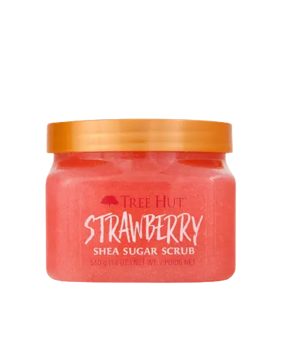 Exfoliant pentru corp Strawberry, 510g, Tree Hut