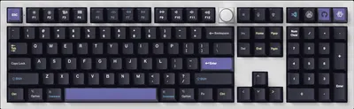 Capace pentru tastatură mecanică Keychron - Cyber Developer, PBT, profil Cherry