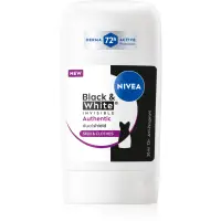 NIVEA Black & White Authentic antiperspirant puternic 72 ore 50 ml
