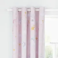 Draperie pentru copii 2 buc. 168x183 cm Fairytale Unicorn – Catherine Lansfield