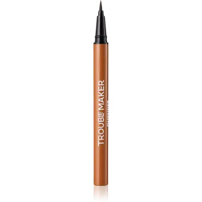 Trouble Maker Outsider eyeliner lichid cu trasare precisă culoare Brown 0.5 ml