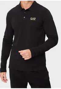 Bluza cu maneca lunga Emporio Armani - 8NPF15 PJVQZ 0208 - negru