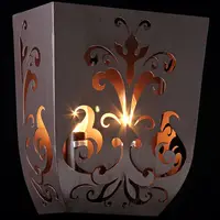 Aplica Elegant Ferro,2 x E14, 230V, D.24 cm,H.28 cm,Maro