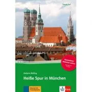 Heiße Spur in München, Buch + Online-Angebot, Tatort DaF