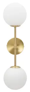 Mauro Ferretti Lampa de perete GLAMY DUBLA CM 15x21x55