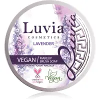 Luvia Cosmetics Lavender Brush Soap sapun pentru curatare pentru pensule cosmetice 100 g