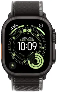 Smartwatch Apple - Watch Ultra 3 Cellular, 49mm, M/L, Black Titanium/Black/Charcoal Trail