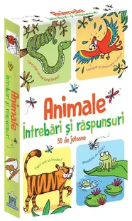 Animale. Întrebări și răspunsuri. 50 de jetoane - Paperback - ***