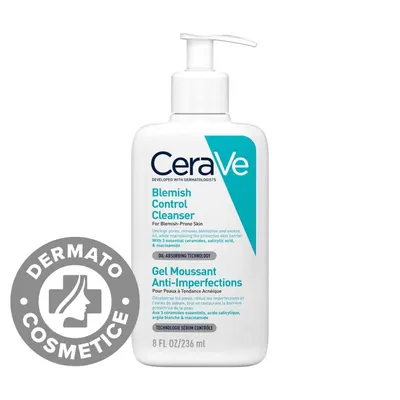 Gel de curatare spumant anti-imperfectiuni ten cu tendinta acneica, 236ml, CeraVe