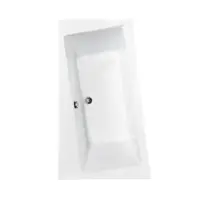 Cada baie asimetrica, acril, 160 x 100 cm, orientare dreapta, Besco Infinity