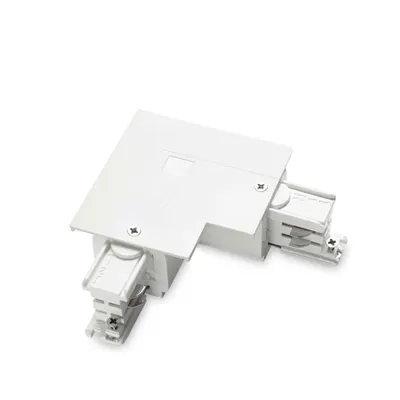 Accesoriu sina iluminat LINK TRIM MAIN CONNECTOR CORNER LEFT WH ON-OFF