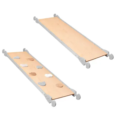 Woodiko mini slide - lemn-pastel