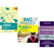 Pachet Bacalaureat 2026. Eseul. Pregatire individuala pentru proba scrisa, Matematica si Informatica. Clasele 11-12 intensiv Pascal C/C++
