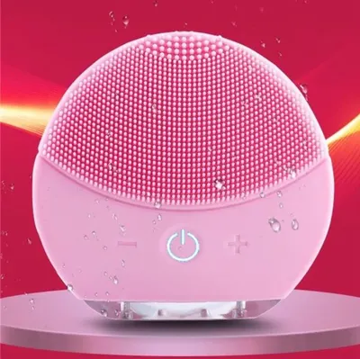 Dispozitiv Electric Pentru Curatare Faciala si Masaj, Roz - JEH28