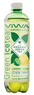 Ceai cu gheață organic, lămâie și lime, 600 ml, Viwa