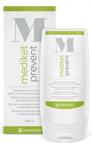 Sampon pentru eliminarea reaparitiei matretii Mediket Prevent, 100ml, Benemedo