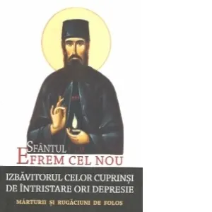 Sfantul Efrem cel Nou izbavitorul celor cuprinsi de intristare ori depresie