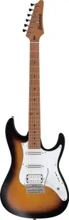 Chitară electrică Ibanez - ATZ10P STM w/Bag, neagră /maro