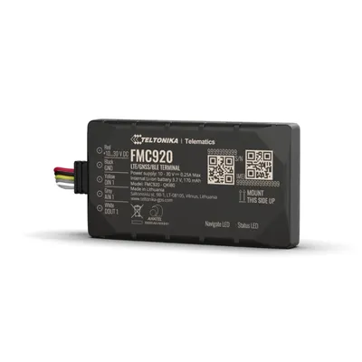 GPS Tracker compact Teltonika FMC920, bluetooth, OBD II, LTE CAT1, acumulator backup 170mAh, GSM 4G