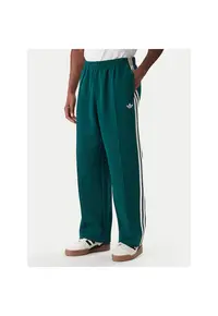 Pantaloni sport barbati - bumbac si poliester reciclat - verde