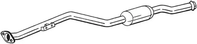 Teava esapament Mijloc potrivit MERCEDES C (C204), C (W204), C T-MODEL (S204), E (A207), E (C207), E (W212), E T-MODEL (S212) 1.8 01.07