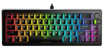Tastatură mecanică Glorious - GMMK 3 PRO, Glorious Fox MX, 65%, RGB, negru