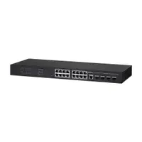 Switch cu 16 porturi Dahua PFS4420-16GT-240, MAC 8K, 40 Gbps, cu management, PoE