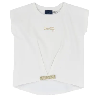 Tricou copii Chicco, Alb, 00174-64MC