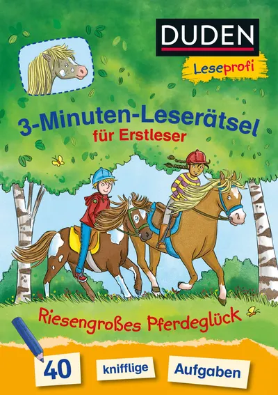 Duden Leseprofi - 3-Minuten-Leseratsel fur Erstleser