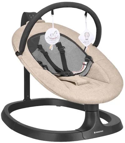 Balansoar electric KikkaBoo - Zazu, Beige