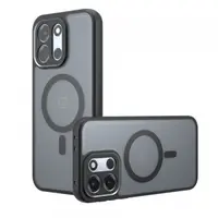 Husa MagSafe pentru OnePlus Nord 6, Techsuit, PureFrost, Neagra Satinata