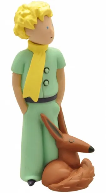 Figurina - The Little Prince & The Fox, 7cm
