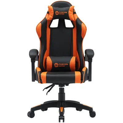 Scaun de gaming Canyon - Core SGCH 2, negru/portocaliu