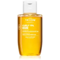 Yellow Professional Curls Curly Oil ulei pentru strălucire pentru păr creț 100 ml