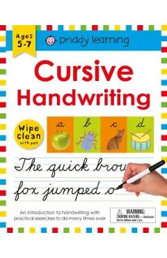Wipe Clean Workbook: Cursive Handwriting