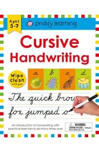 Wipe Clean Workbook: Cursive Handwriting